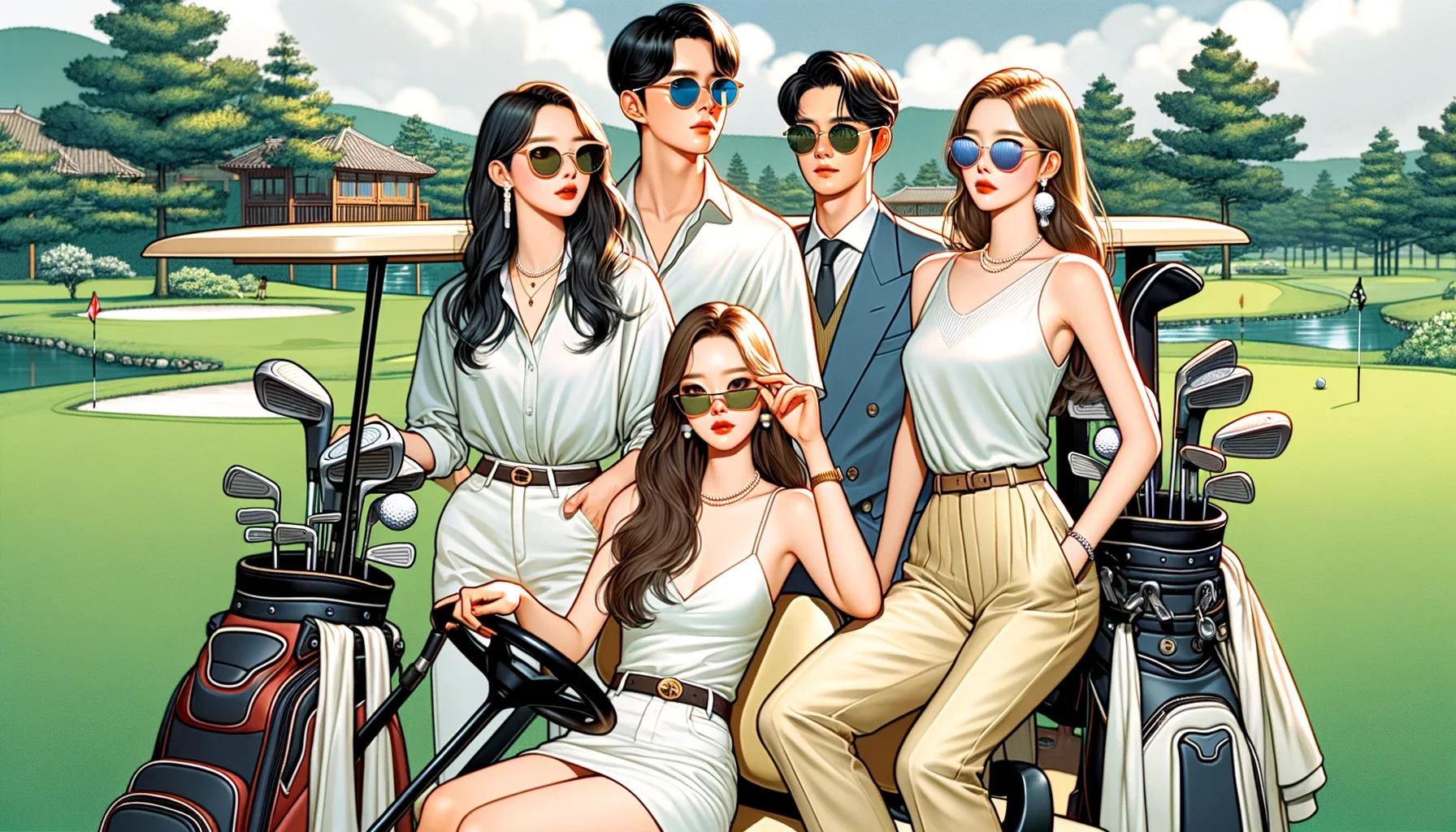 7월 26일 기준 세이지우드 여수 경도CC 1박 2일 골프패키지 가격, 날씨
