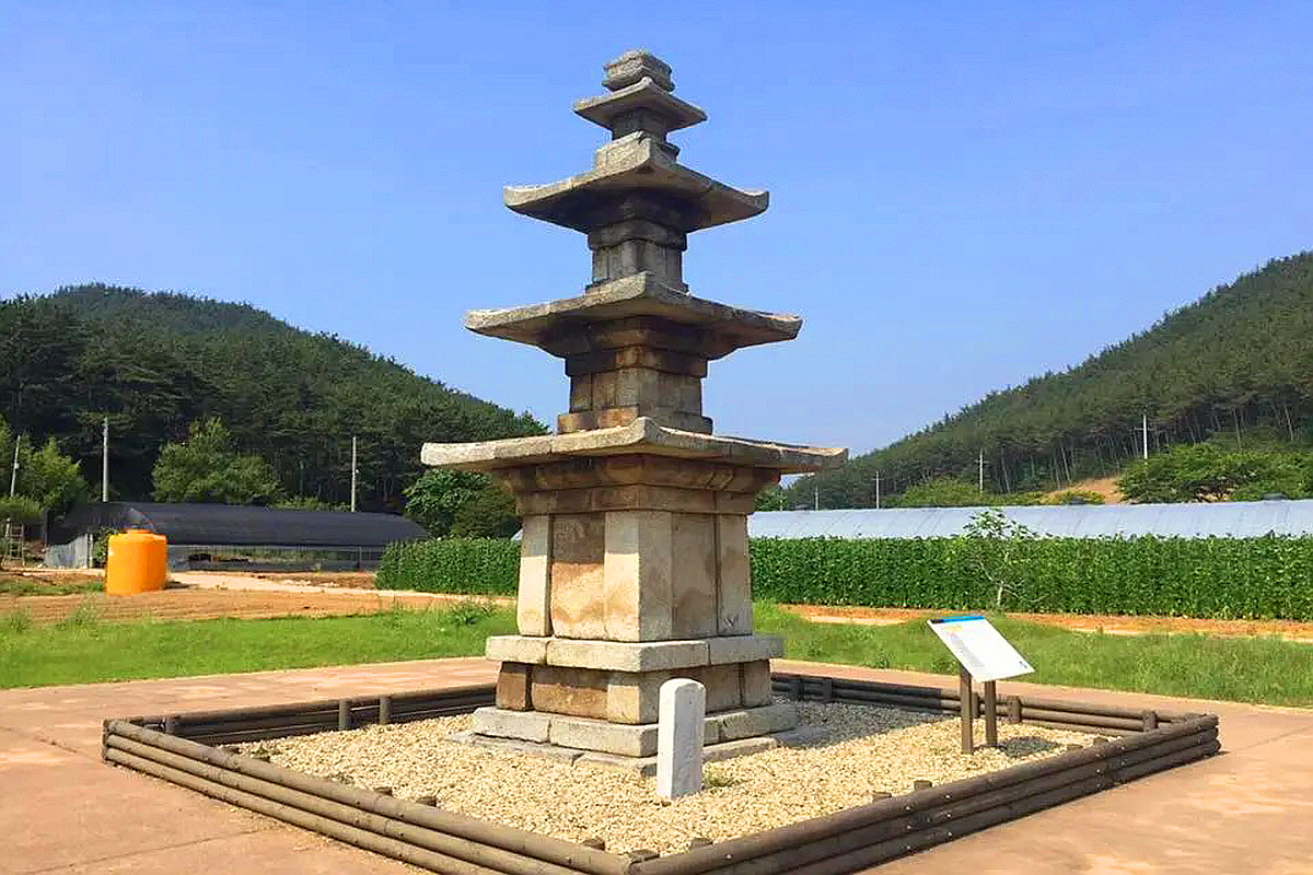 서천 성북리 오층석탑