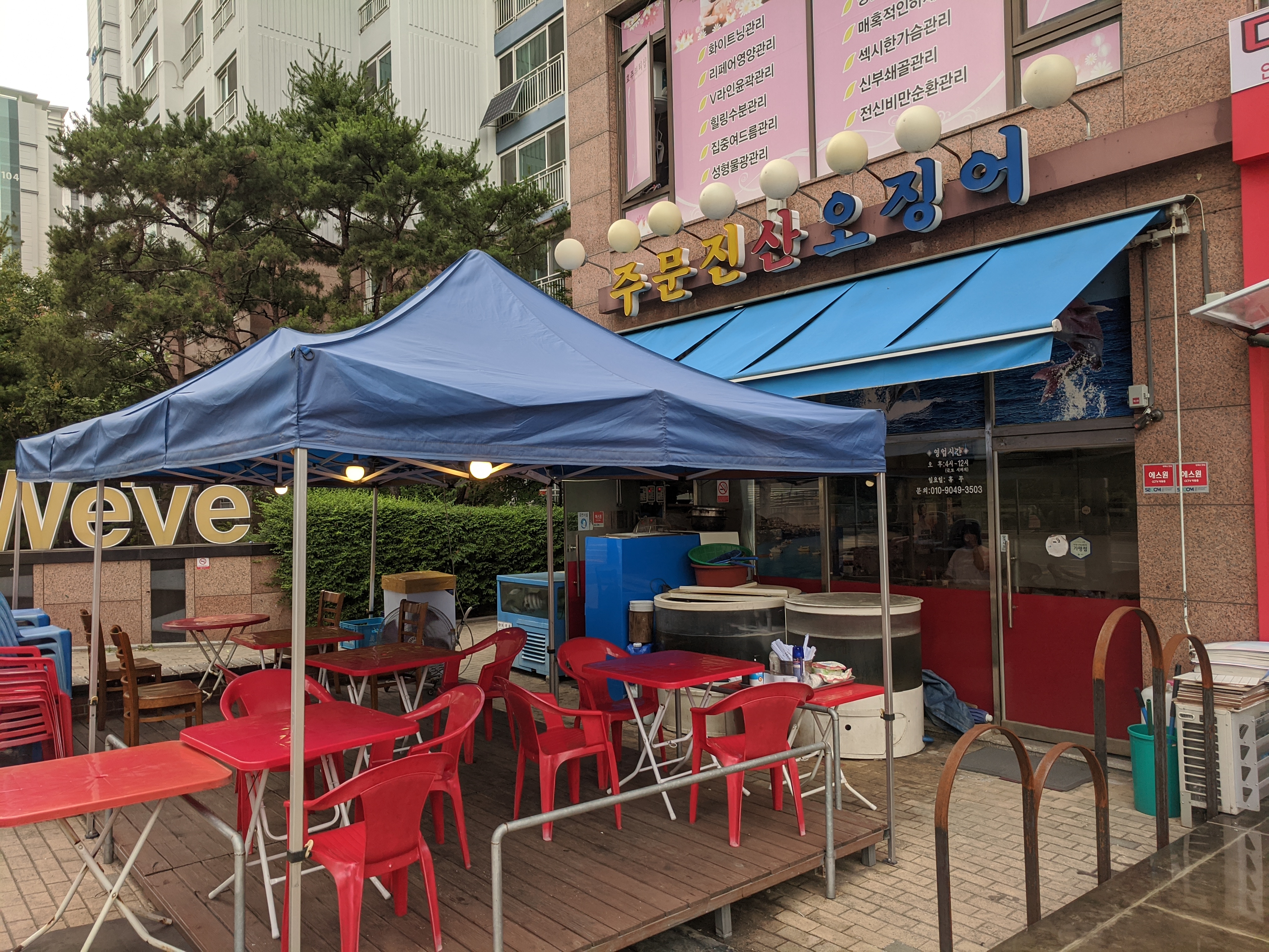  의왕맛집 | 찰진 식감의 쫀득한 산오징어회, 주문진산오징어