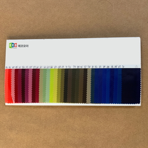  Plastic recycling , r-pet , 900D / 600D / 420D /290D / 210D / 180D , 친환경기업 (주)에코모아