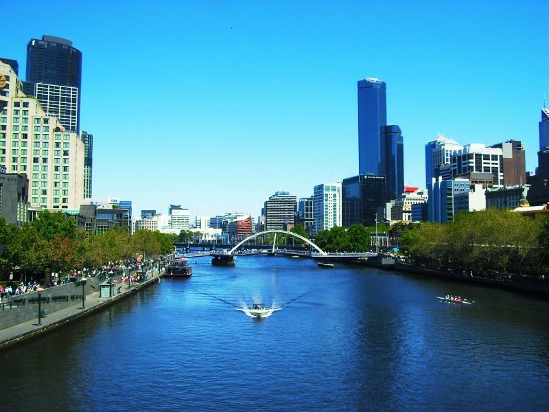 아름다운-강풍경-호주-멜버른