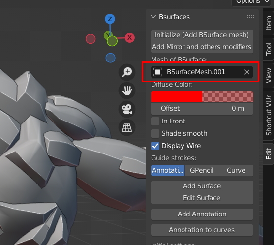 Blender]Retopo : Bsurface GPL Edition