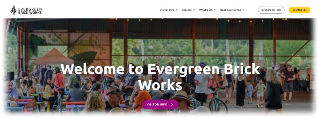 Evergreen Brick Works (에버그린 브릭 웍스) 홈페이지 캐나다 토론토 (Toronto) 여행 명소