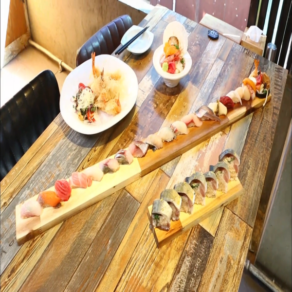  인천 주안 주안역 맛집 아자카야 익선 생방송 투데이 1미터 초밥