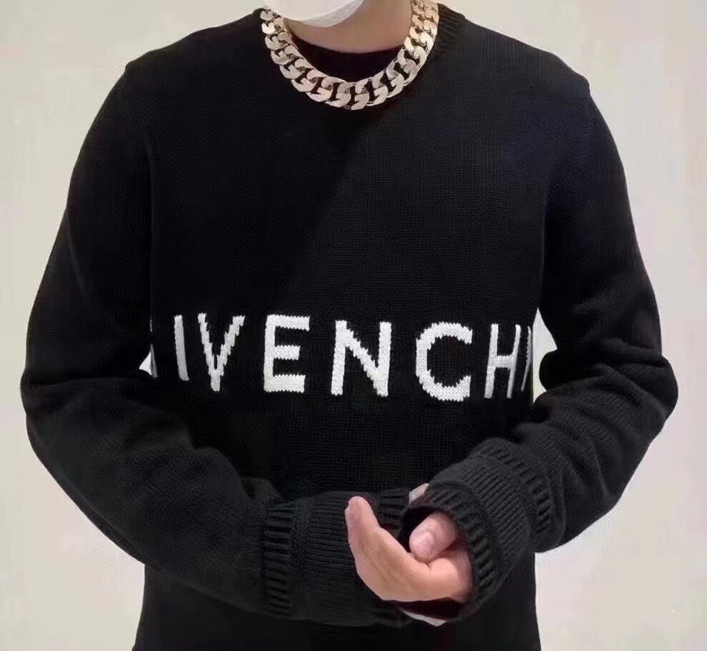  [GIVENCHY] 지방시 4G 코튼 니트 스웨터 BM90G9401M-001