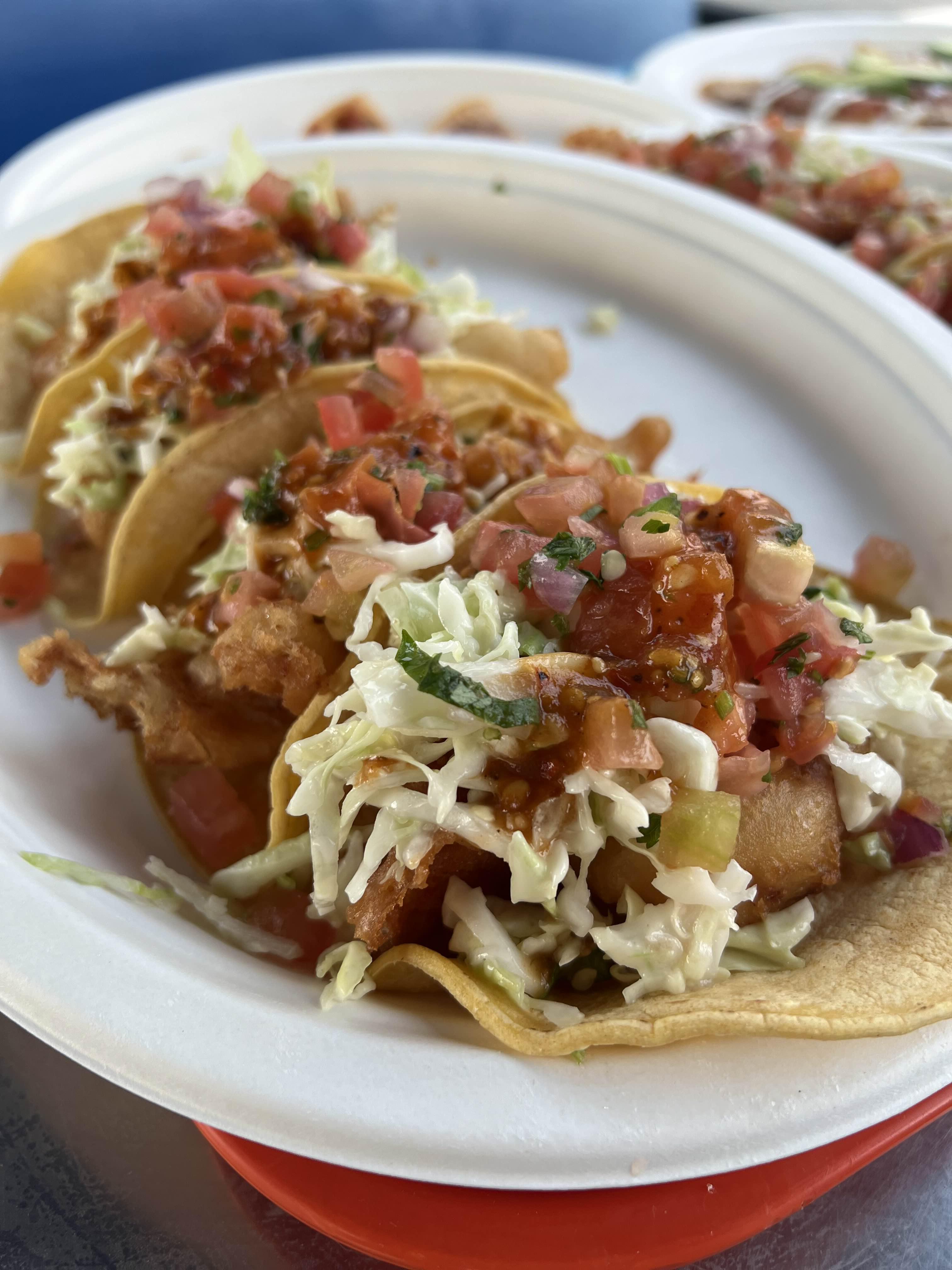 Taco de pescado