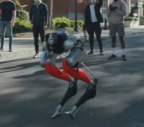  스스로 뛰며 걷는 스타워즈 닮은 로봇 캐시 VIDEO: OSU Bipedal Robot First to Run 5K