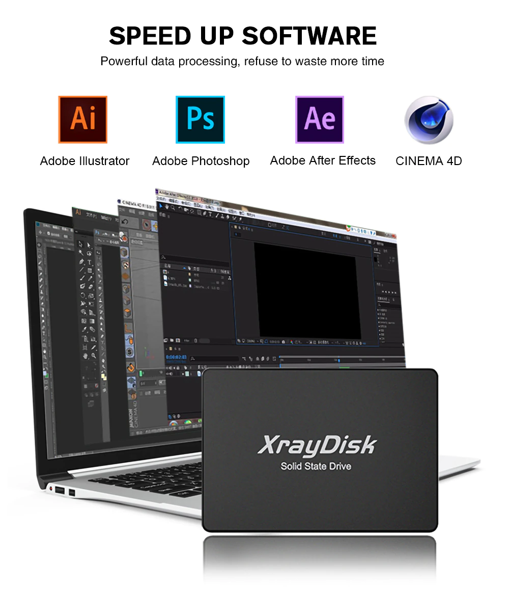  Xraydisk Sata3 Ssd 60GB 128GB 240GB 120GB 256GB 480GB 500GB 1TB HDD 2.5 하드 디스크 디스크 2.5" 내부 솔리드 스테이트 드라이브
