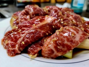 육사시미 한우불고기 숯불 전골