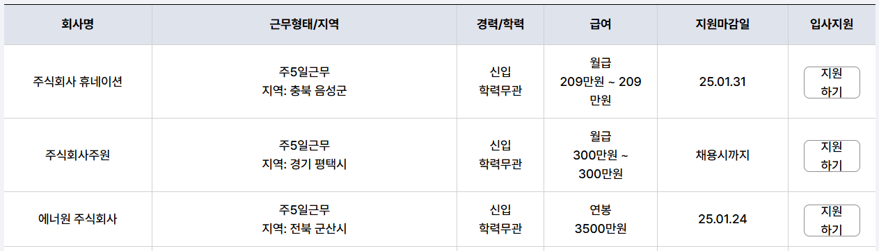 지게차운전기능사-일자리정보