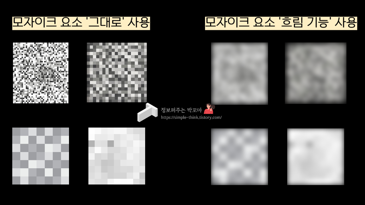 미리캔버스 모자이크 요소 활용하는 방법