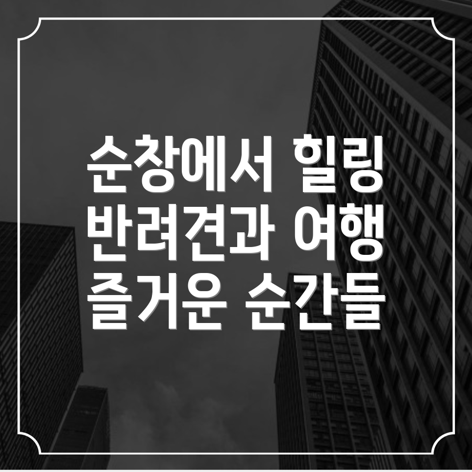 반려견과 여행