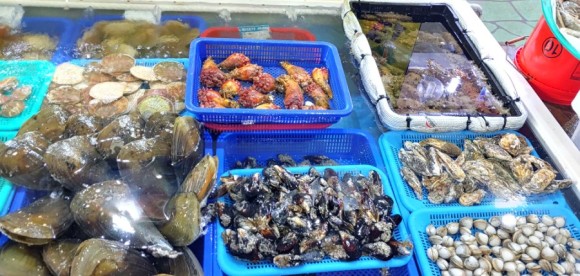  안면도수산시장 만선물회집