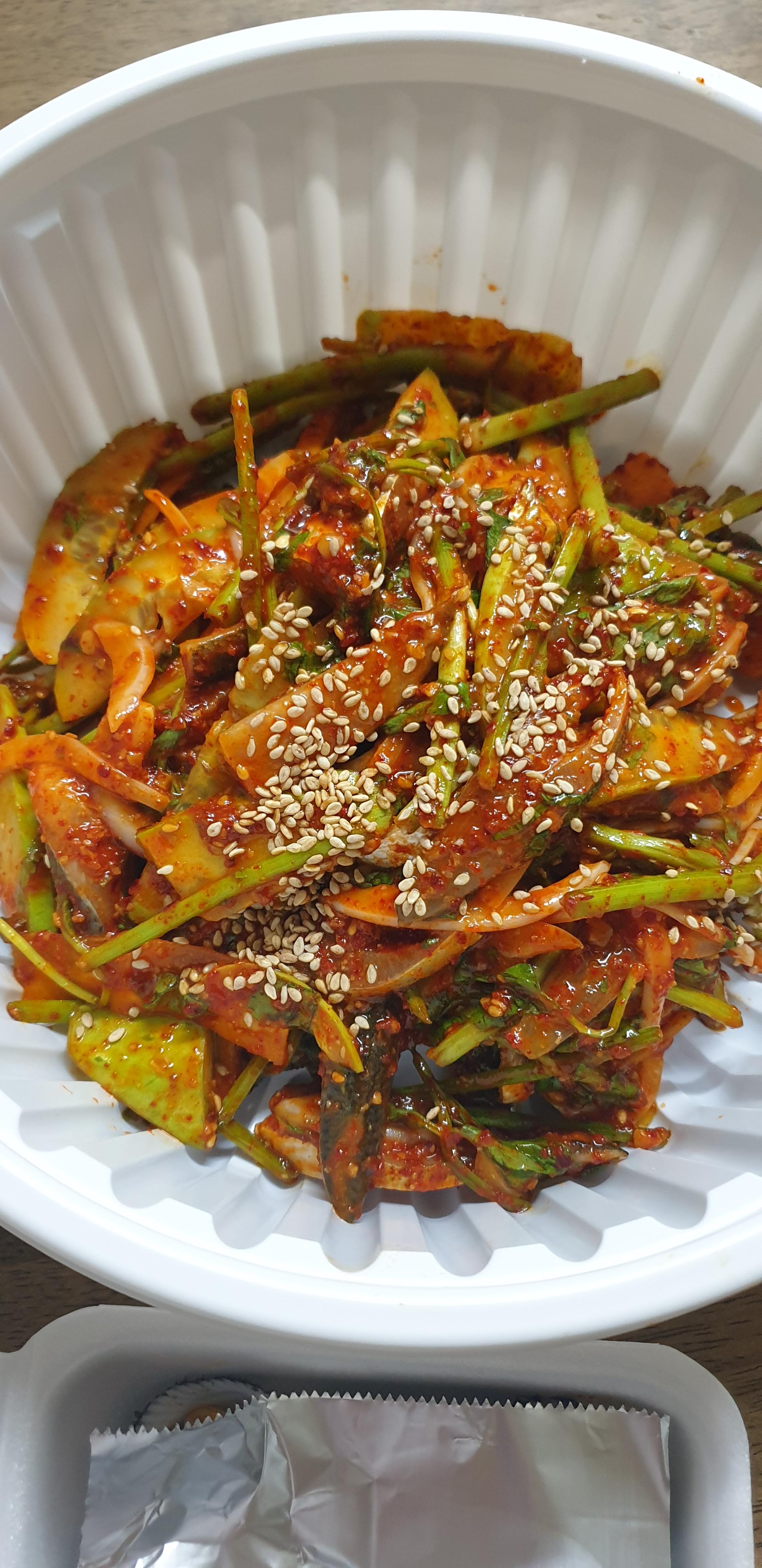  [문정] 완도수산 - 전어초무침(전어회무침)