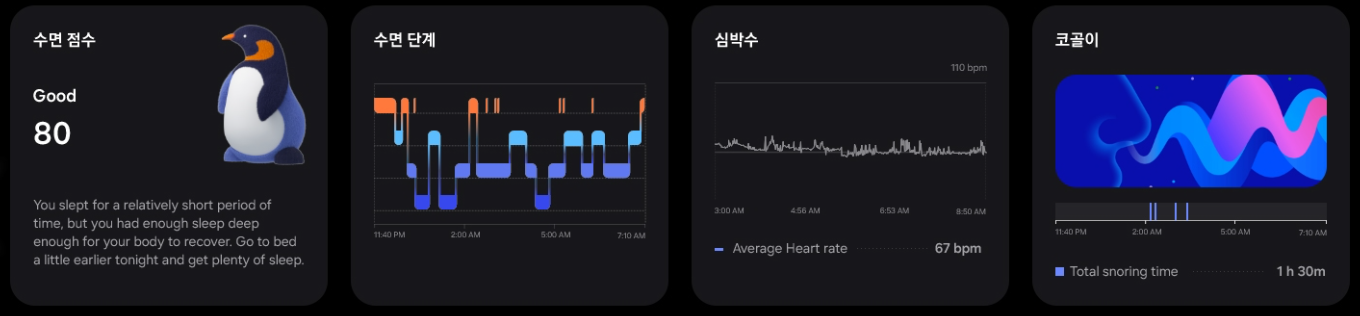 수면 1