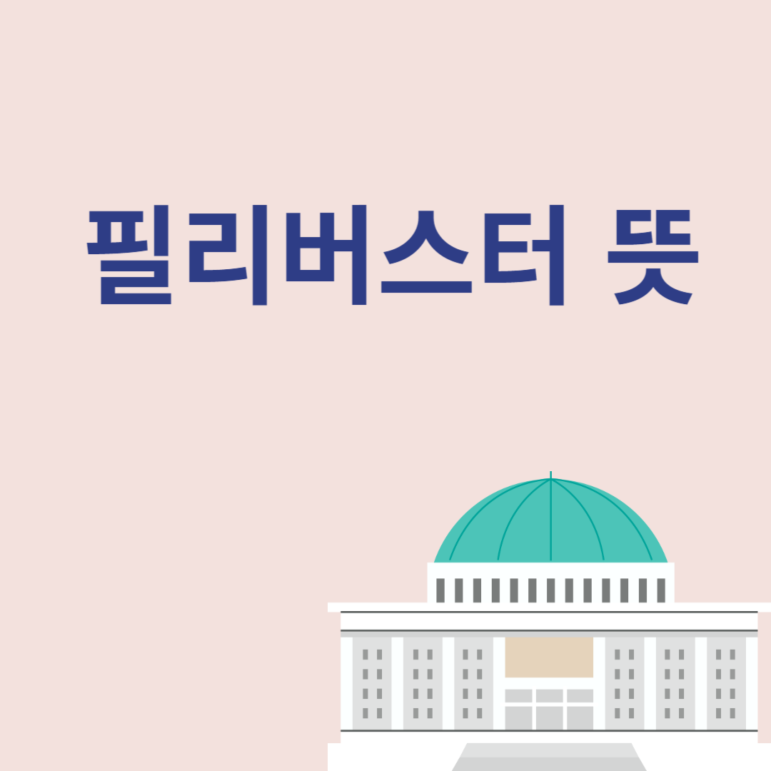 필리버스터 뜻