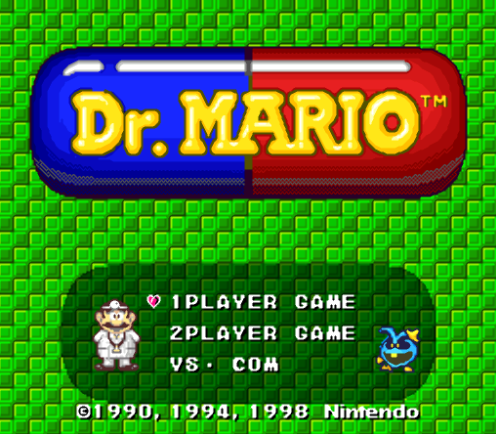  닥터 마리오 - Dr. Mario (슈퍼 패미컴 - SFC 롬파일 다운)