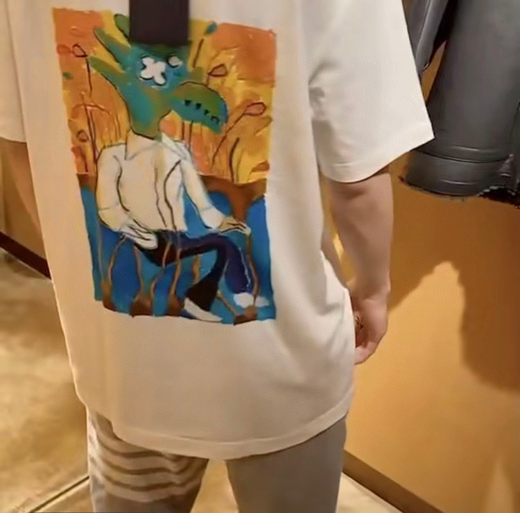  [LOUIS VUITTON] 루이비통 LV 맨 반팔 티셔츠 1A8P0W
