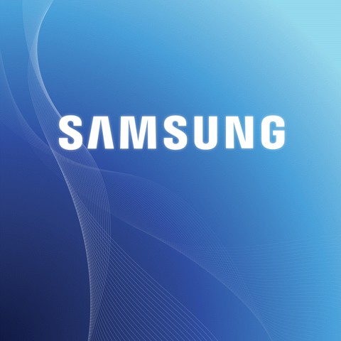 삼성의 글자가 적힌 포스터 모습