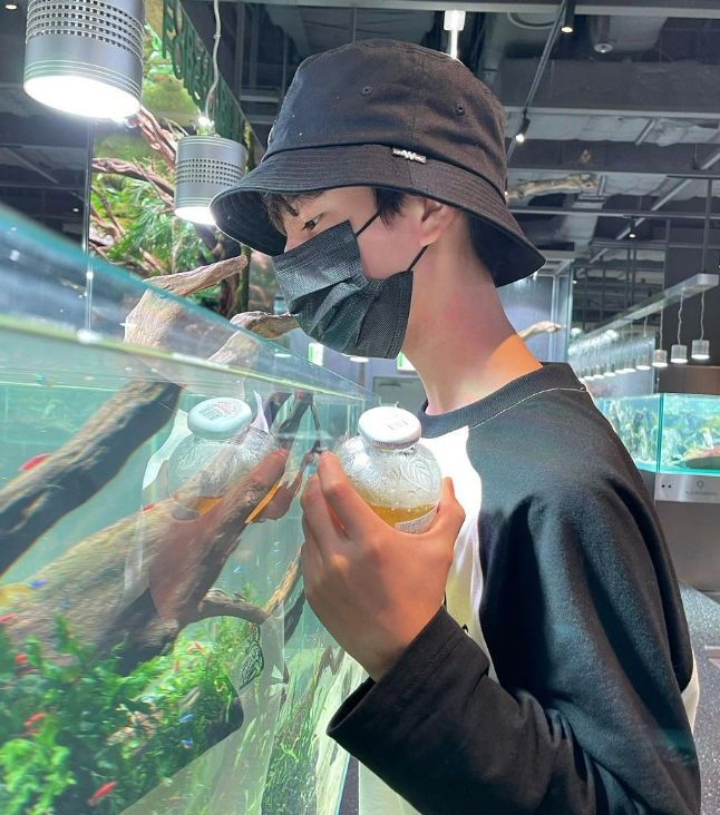  정동원 사과 오토바이 정리