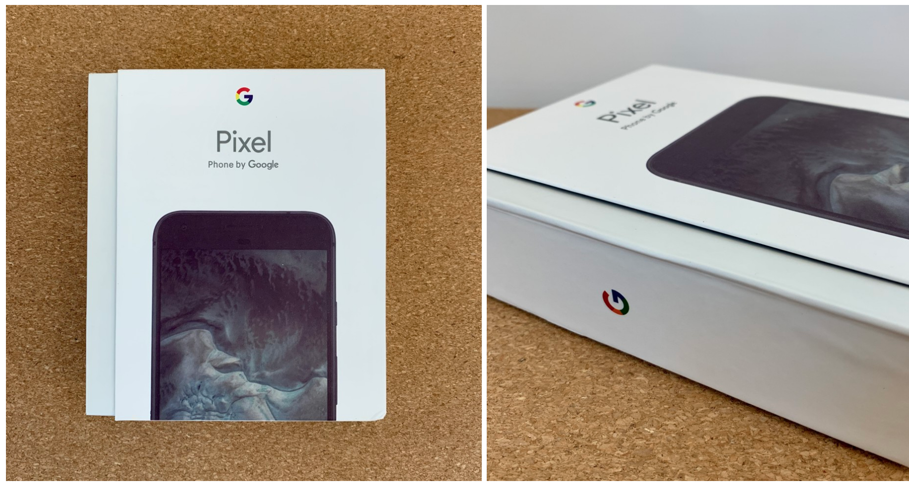  Google Pixel phone unboxing for Google drive