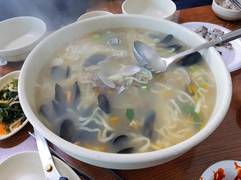 남해 창선도 대방산 뒷풀이