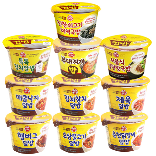  컵밥 인기순위