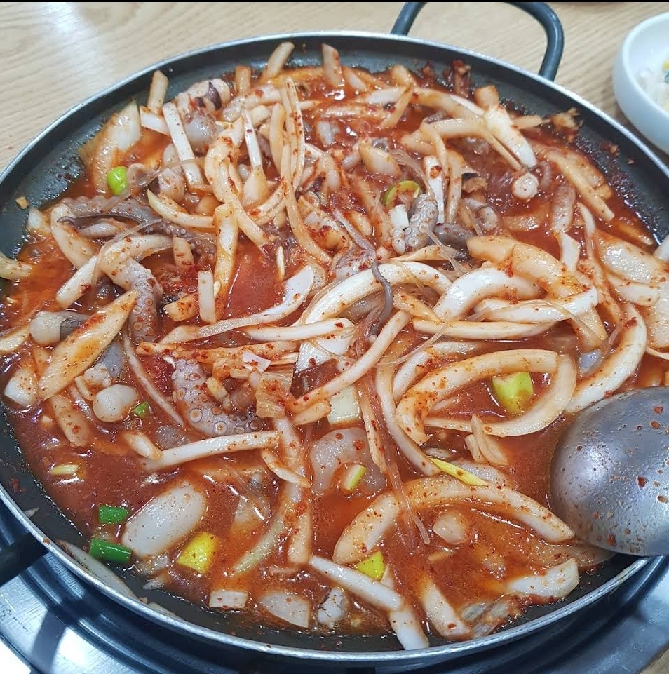  울산에서 유명한 조방낙지
