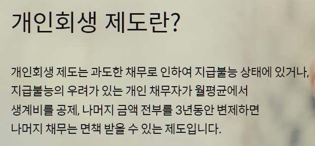  회생, 파산 차이와 채무 면책 조건 그리고 면책 결정 나면 얻게 되는 자유 정리