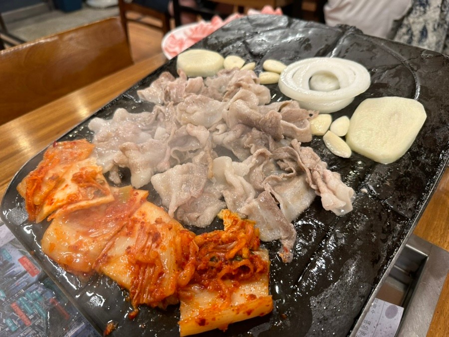자연석돌구이 이미지