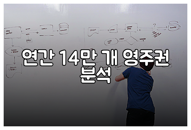 연간 14만 개 영주권 분석