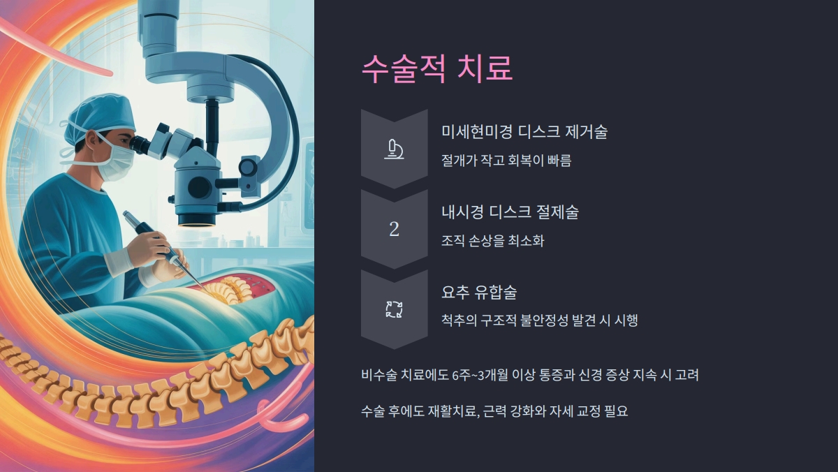 요추 추간판 탈출증