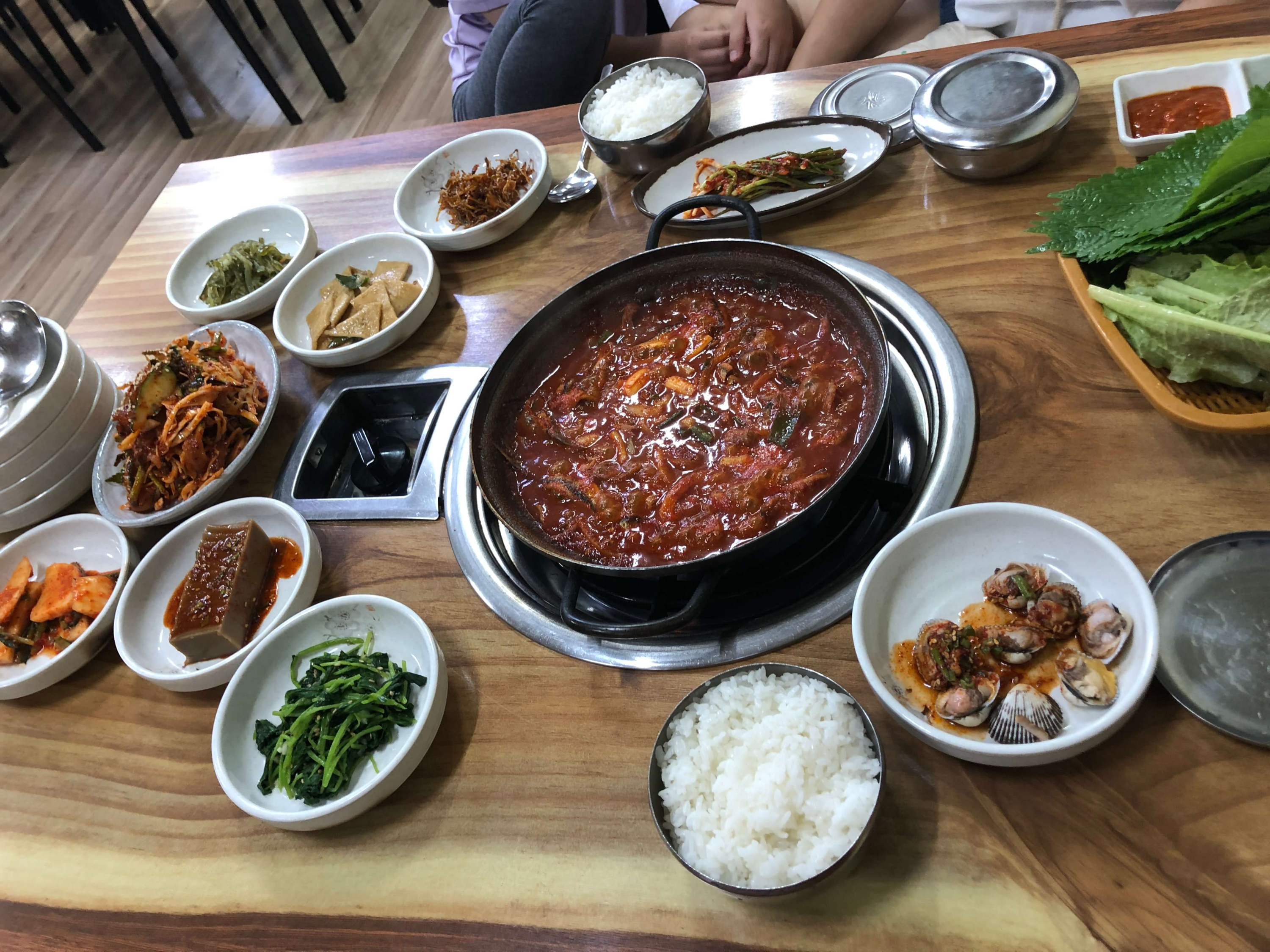 민수랜드-남해동천식당 메인메뉴