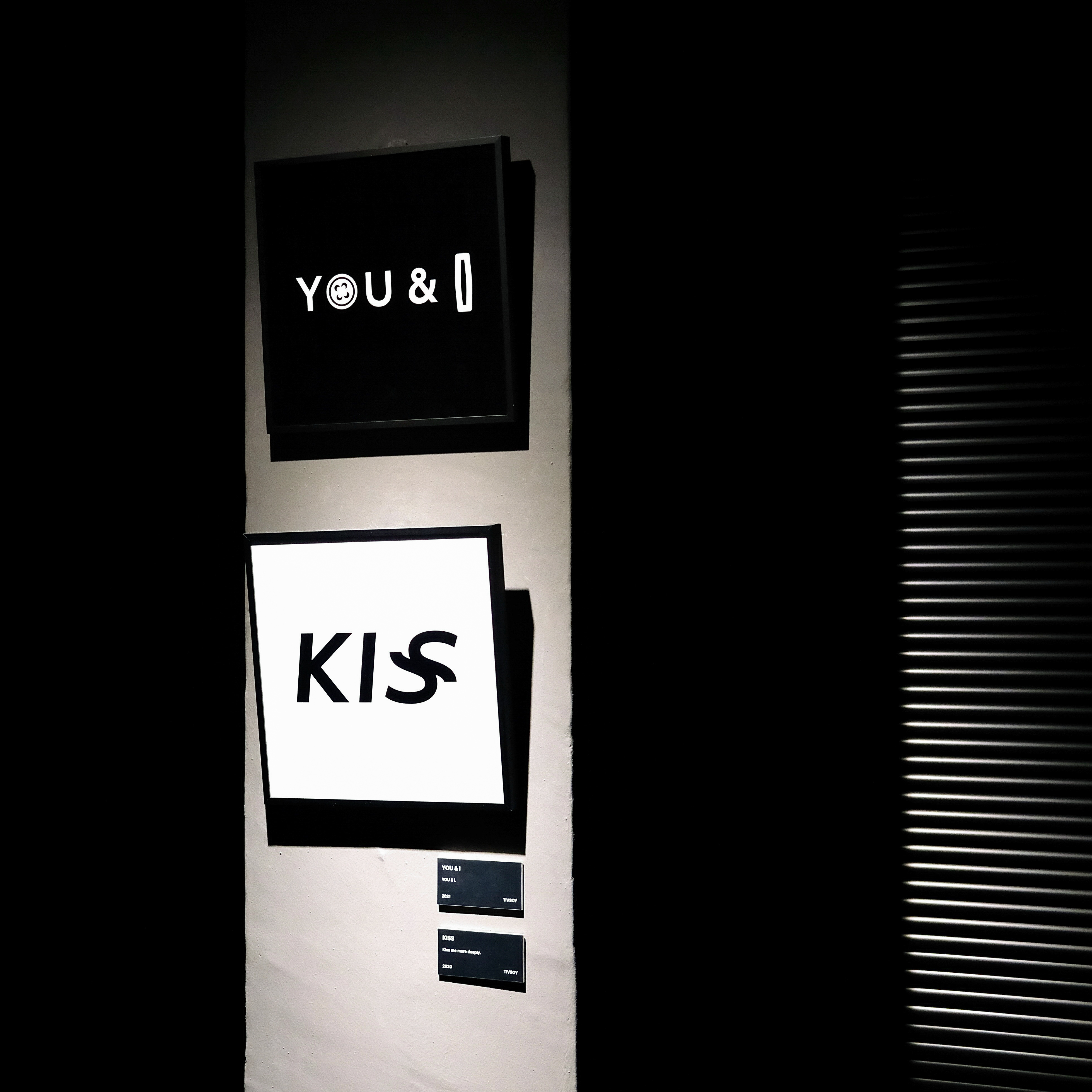 티보그래피&#44; You and I&#44; Kiss