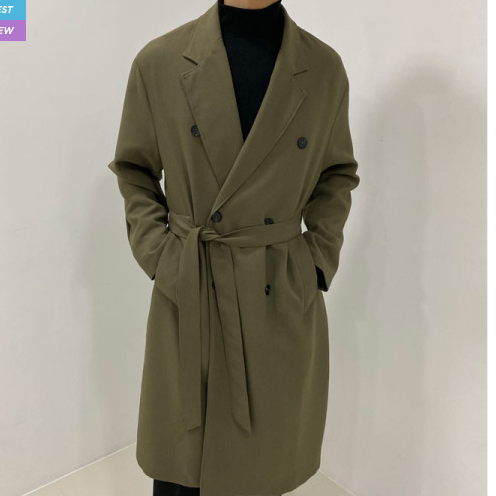  입고 싶은 남자 오버핏 트렌치 코트