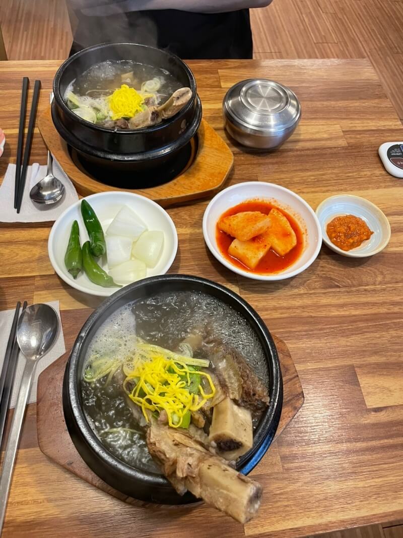 왕갈비탕-세팅