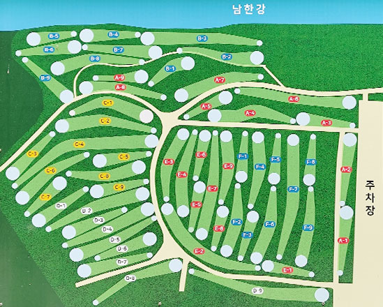 전국최대규모 양평파크골프장 (81홀) 양평파크골프장 63홀 + 양평장애인파크골프장 18홀