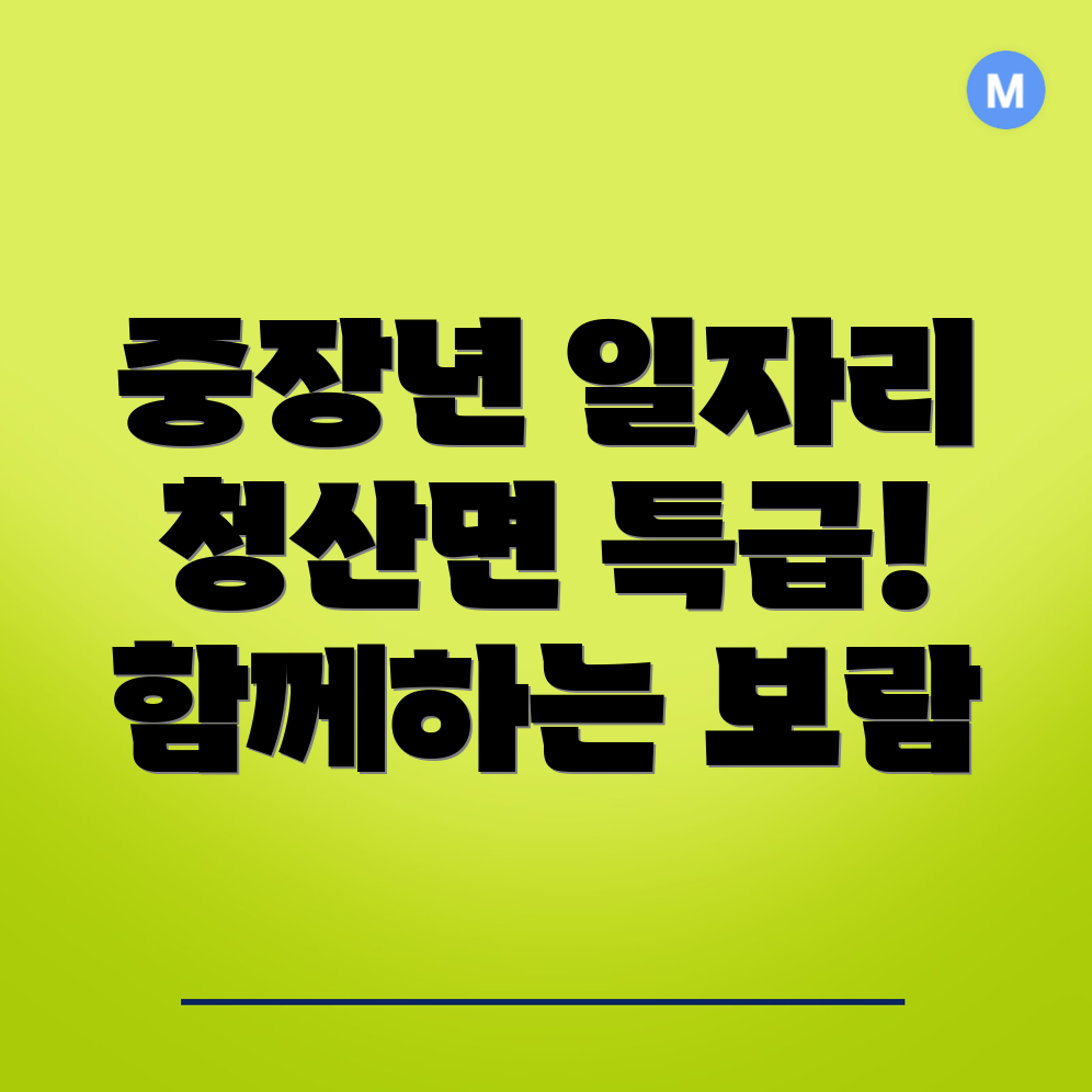 노인 일자리