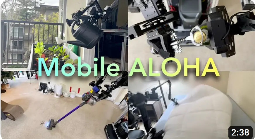 구글 인공지능 로봇 알로하(ALOHA)