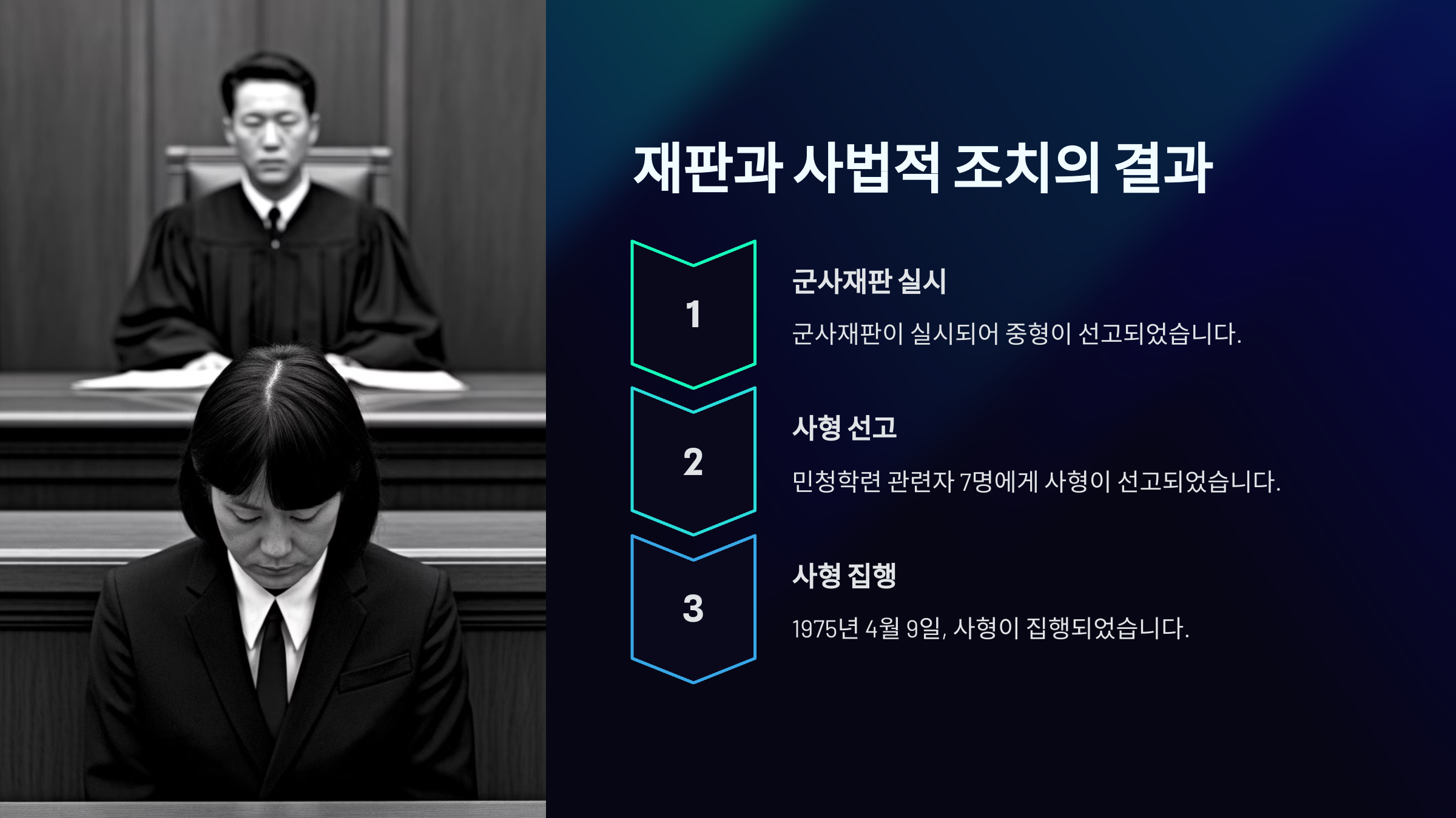 재판과 사법적 조치