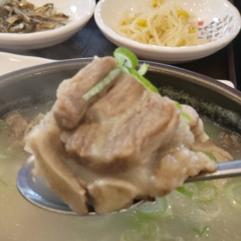 곰탕  꼬리곰탕 사골곰탕