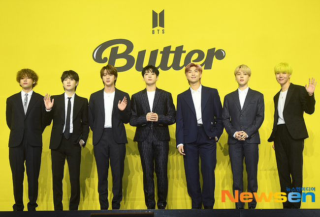  방탄소년단 BTS 빌보드 싱글차트 3주 연속 1위! Butter 버터로 신기록 쓰다