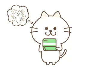 통장을-보고있는-고양이