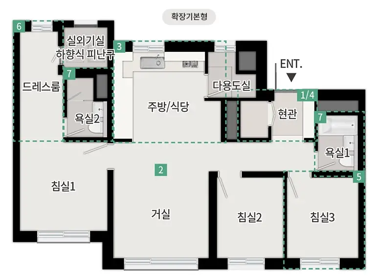 브레인시티-푸르지오-분양가-청약-평면도