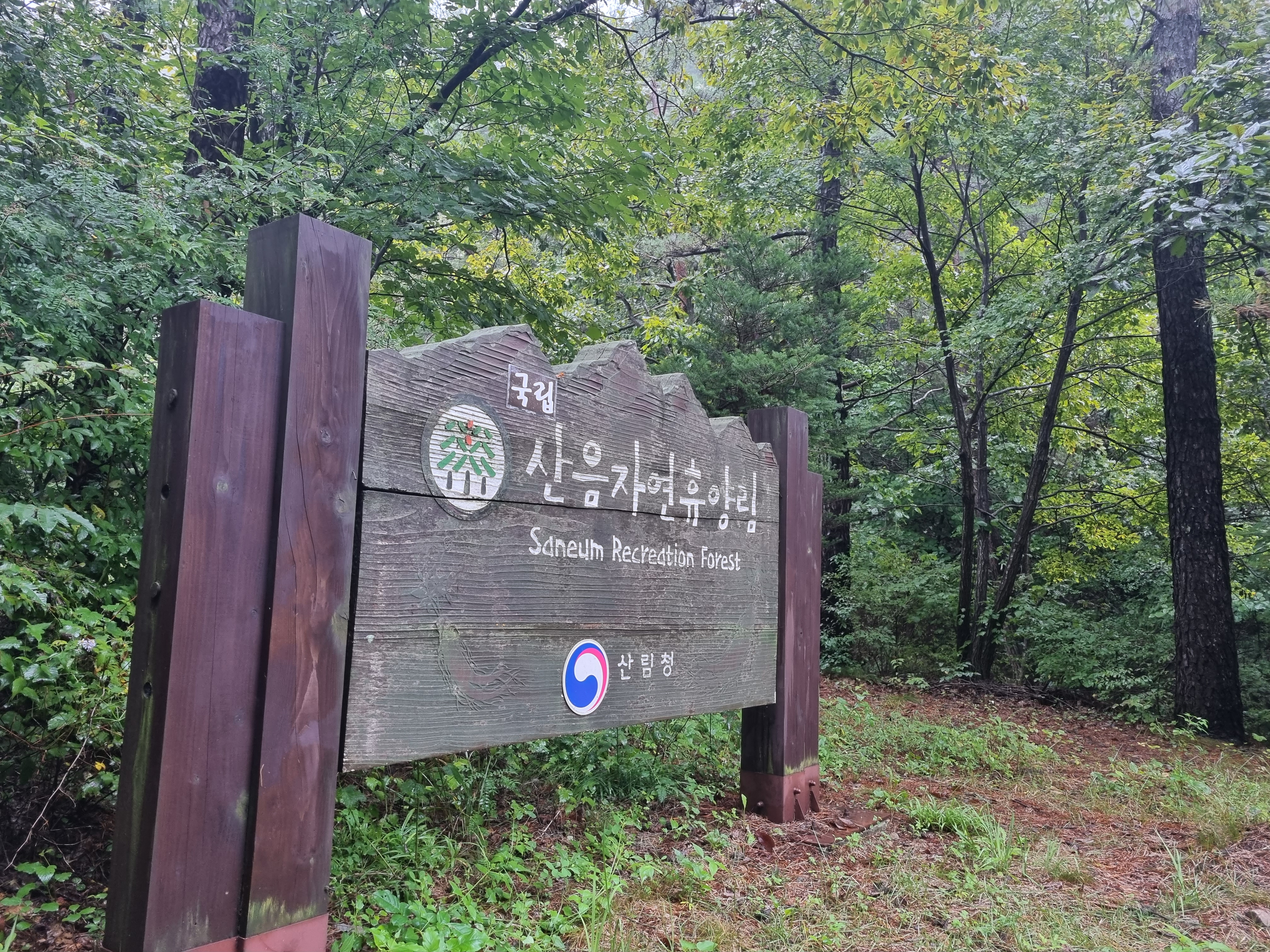  처음으로 찾아본 산음자연휴양림~30916