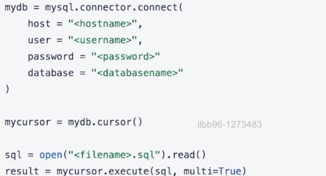 [스터디노트] Python으로 SQL접속