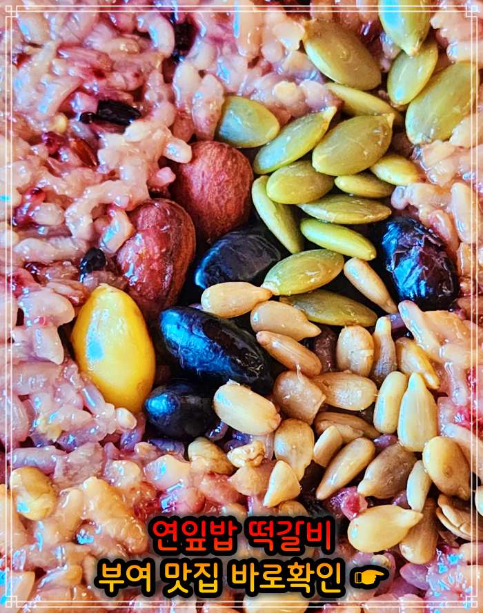 롯데리조트 부여 맛집 연잎 떡갈비