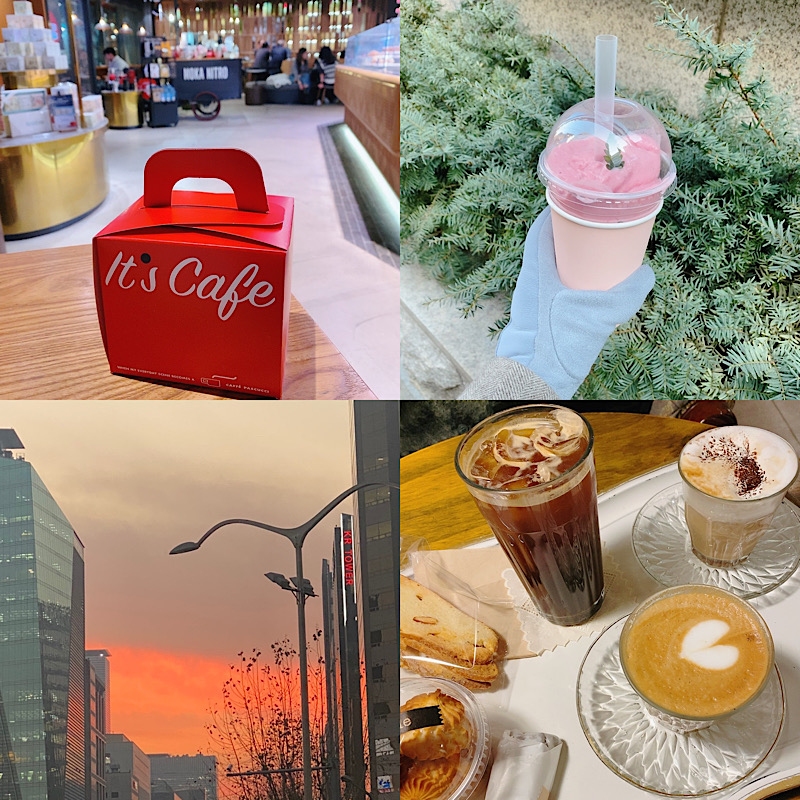  데일리 케이크섭취, 출퇴근 겨울일상