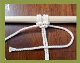 마크라메 기본매듭