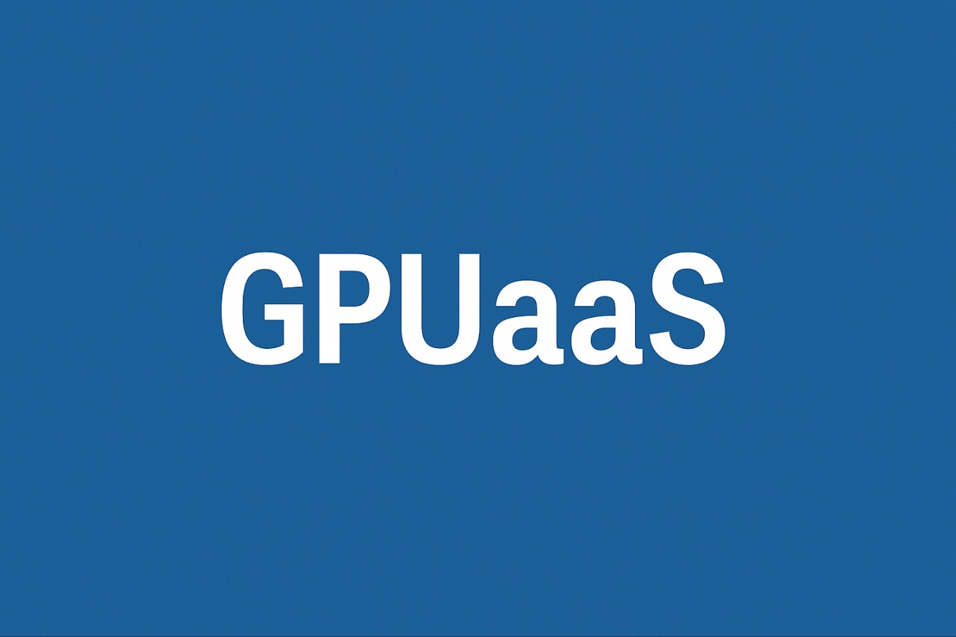 GPU - AI 개발도구